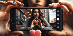 Beitragsbild des Blogbeitrags Ein Foto mit Herz Smartphone Foto Tipp: Bild um 180 Grad drehen Foto und Smartphone Trick. Fotografieren und Filmen mit dem Smartphone: Bessere Fotos und Videos mit dem Handy für Freizeit, Hobby und Business