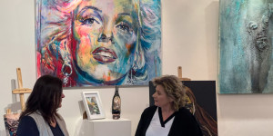 Beitragsbild des Blogbeitrags THE 1st NFT VERNISSAGE Traditionelle Kunst trifft Digital ART & NFT #thefirstnft Steiermärkischer Kunstverein Werkbund Graz Martina Brandl