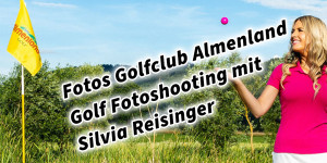 Beitragsbild des Blogbeitrags Fotos Golfclub Almenland Golf Fotoshooting Sport Outdoor Female Model Silvia Reisinger am Golfplatz 