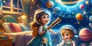 Beitragsbild des Blogbeitrags Ninas Entdeckungsreise durch das Traumuniversum. Gute Nacht Geschichten für Kinder zum Einschlafen für eine schöne Reise ins Traumland zum Vorlesen und selber lesen lassen mit Mehrwert, Wissen und Lernerfolg Buch von Markus Flicker