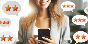 Beitragsbild des Blogbeitrags Kundenrezensionen?! Kundenstimmen stärken dein Marketing: Wie du Kundenrezensionen effektiv nutzt und warum du deine Kunden zu Wort kommen lassen solltest. Wie werde ich im Internet sichtbar?!: Starte mit Social Media für Erfolg durch deinen Online Auftritt und mehr Sichtbarkeit