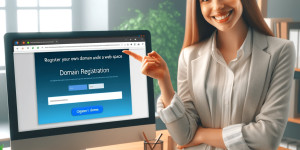 Beitragsbild des Blogbeitrags Registriere deine eigene Domain und erstelle einen Webspace. Erstelle deine eigene Homepage. Wie werde ich im Internet sichtbar?!: Starte mit Social Media für Erfolg durch deinen Online Auftritt und mehr Sichtbarkeit