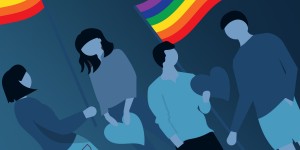 Beitragsbild des Blogbeitrags #beyourself – Wir zeigen die Regenbogenflagge 