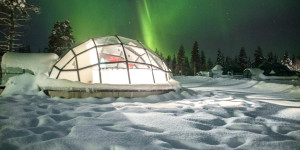 Beitragsbild des Blogbeitrags How to See the Northern Lights in Finland Lapland – Aurora Borealis Adventure