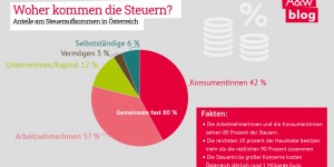 Beitragsbild des Blogbeitrags Steuer- und Verteilungspolitik im Regierungsprogramm – weitere Verschärfung bestehender Schieflage
