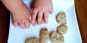 Beitragsbild des Blogbeitrags Kekse ohne Zucker – ideal für Kinder