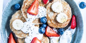 Beitragsbild des Blogbeitrags Hafer-Power-Pancakes