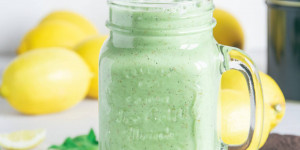Beitragsbild des Blogbeitrags Grüner Smoothie für die Darmgesundheit
