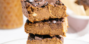 Beitragsbild des Blogbeitrags Protein-Brownies 