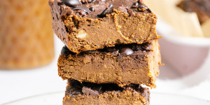Beitragsbild des Blogbeitrags Protein-Brownies
