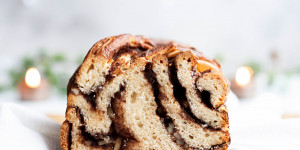 Beitragsbild des Blogbeitrags Schoko-Nuss Babka
