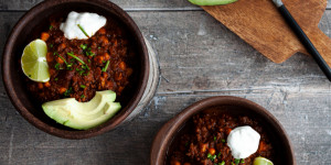 Beitragsbild des Blogbeitrags Chili con Carne mit Kaffee und Bier