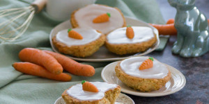 Beitragsbild des Blogbeitrags Gastbeitrag: Karottenkuchen Cookies