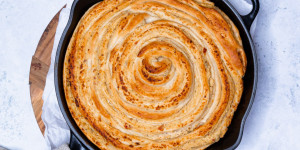 Beitragsbild des Blogbeitrags Leckeres Pfannenbrot – Schnell und einfach selbst gemacht