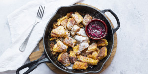 Beitragsbild des Blogbeitrags Kaiserschmarrn Rezept: einfach und schnell