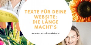 Beitragsbild des Blogbeitrags SEO & Text: Tipps zur optimalen Länge deiner Website Texte