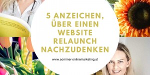 Beitragsbild des Blogbeitrags Wann ist es Zeit für einen Website Relaunch?
