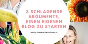 Beitragsbild des Blogbeitrags 3 schlagende Argumente dafür, einen eigenen Blog zu starten