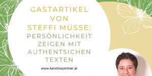 Beitragsbild des Blogbeitrags Online genau die richtigen Kund:innen anziehen – mit authentischen Texten, die deine Persönlichkeit zeigen
