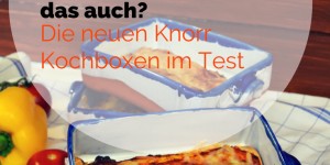 Beitragsbild des Blogbeitrags Wenn’s mal schnell gehen muss: Die Knorr Kochboxen im Test