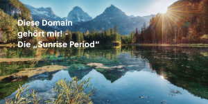 Beitragsbild des Blogbeitrags Diese Domain gehört mir! – Die „Sunrise Period“