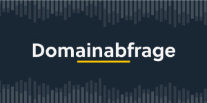 Beitragsbild des Blogbeitrags Domainabfrage