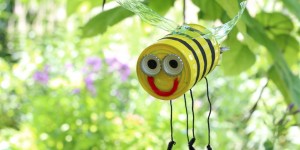 Beitragsbild des Blogbeitrags Insektenhotel aus einer Konservendose basteln