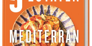 Beitragsbild des Blogbeitrags Buchrezension „Jamie Oliver – 5 Zutaten mediterran“