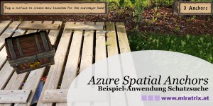 Beitragsbild des Blogbeitrags Beispiel-Anwendung Azure Spatial Anchors 