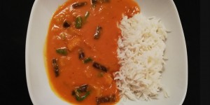 Beitragsbild des Blogbeitrags Kürbis-Thai-Curry | Herbstliches Curry