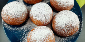 Beitragsbild des Blogbeitrags Krapfen aus der Heißluftfritteuse
