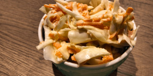 Beitragsbild des Blogbeitrags Coleslaw | Amerikanischer Krautsalat