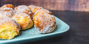Beitragsbild des Blogbeitrags Topfenbällchen aus der Heißluftfritteuse | Köstliches Rezept