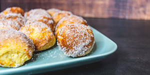 Beitragsbild des Blogbeitrags Topfenbällchen aus der Heißluftfritteuse | Köstliches Rezept 