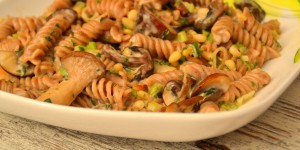 Beitragsbild des Blogbeitrags Soulfood im Herbst: Pilzpasta 