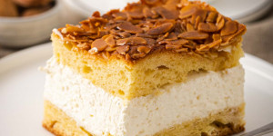 Beitragsbild des Blogbeitrags Vollkornbienenstich – so gut kann Vollkornkuchen schmecken