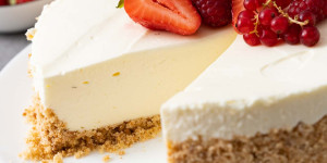 Beitragsbild des Blogbeitrags No Bake Cheesecake – die perfekte Torte ohne Backen 