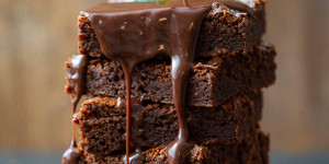 Beitragsbild des Blogbeitrags Schoko Minz Brownies 