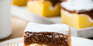 Beitragsbild des Blogbeitrags Topfenwellen 2.0 – saftiger Blechkuchenklassiker