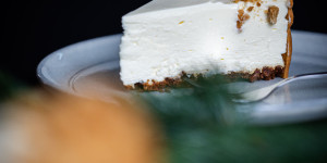 Beitragsbild des Blogbeitrags Spekulatius Cheesecake – Rezept ohne Backen
