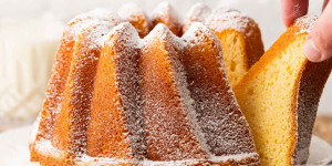 Beitragsbild des Blogbeitrags Topfengugelhupf – einfaches Rezept für Gugelhupf