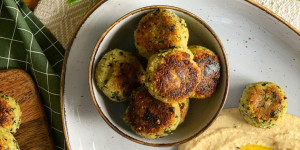 Beitragsbild des Blogbeitrags FALAFELN mit frischem Bärlauch