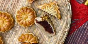 Beitragsbild des Blogbeitrags Chinesische Mondkuchen zu Neujahr 