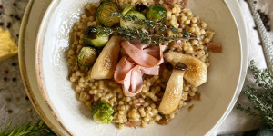 Beitragsbild des Blogbeitrags Fregola Risotto, DAS perfekte Soulfood für kalte Tage 