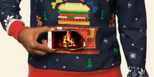 Beitragsbild des Blogbeitrags Burger Kings coole hässlichsten Weihnachtspullover haben Platz für ein Handy! 