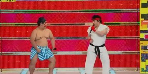 Beitragsbild des Blogbeitrags Eine japanische Gameshow, in der man Street Fighter II nachspielt, ist das, was die Welt dringend braucht! 