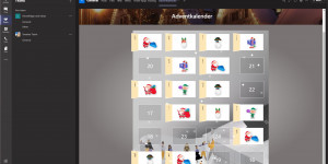 Beitragsbild des Blogbeitrags Adventkalender in Microsoft Teams