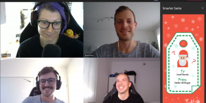 Beitragsbild des Blogbeitrags Microsoft Teams Weihnachtsfeier – So wird sie zum Erfolg
