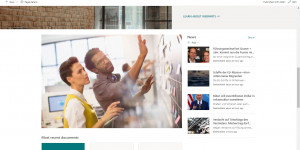 Beitragsbild des Blogbeitrags RSS-Feed in SharePoint Kommunikationswebseiten