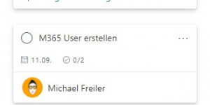 Beitragsbild des Blogbeitrags Microsoft Planner und Vorlagen